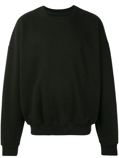 Shop Songzio Signature Embroidered Motif Sweatshirt In Black