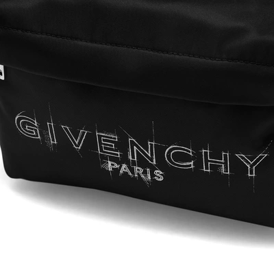 Shop Givenchy Sketch Logo Urban Backpack In Black