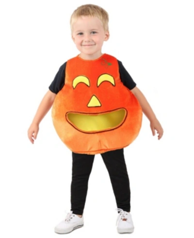 Shop Buyseasons Big Girls And Boys Feed Me Pumpkin Costume In Orange