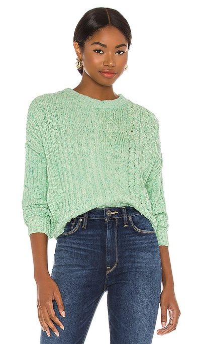 Shop Free People On Your Side Pullover In Mountain Spring