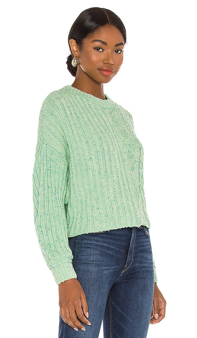 Shop Free People On Your Side Pullover In Mountain Spring