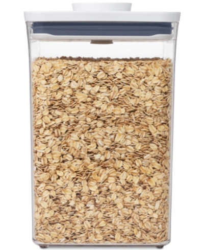 Oxo Pop Big Square Medium Food Storage Container In Clear