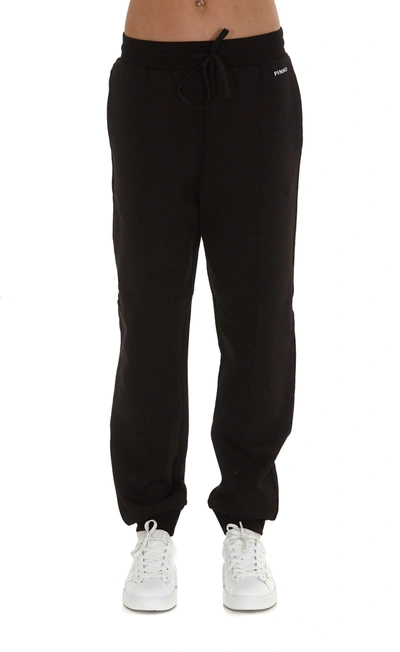 Shop Pinko Trackpants In Black