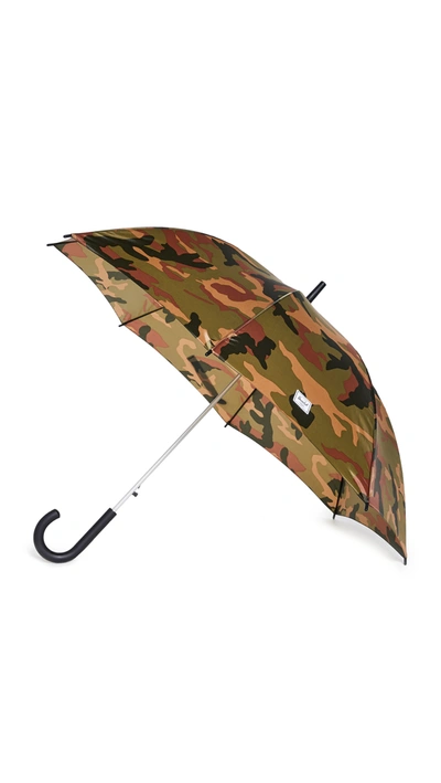 Shop Herschel Supply Co Classic Umbrella In Woodland Camo