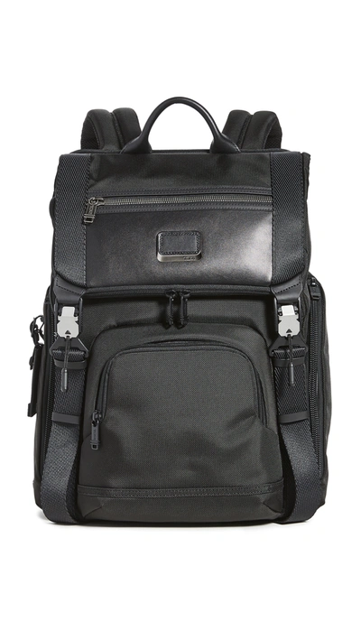 Shop Tumi Alpha Bravo Lark Backpack In Black