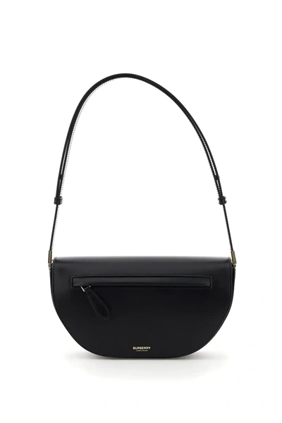 Shop Burberry Olympia Small Shoulder Bag In Black