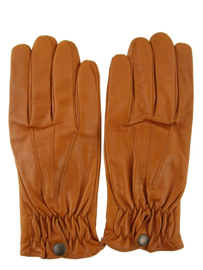 Shop Sermoneta Gloves Men's Gloves In Brown