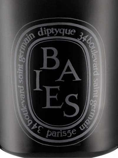 Diptyque Baies Coloured Scented Candle In Black