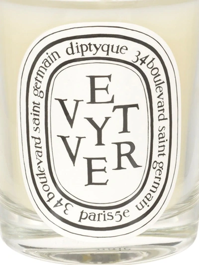 Shop Diptyque Vetyver Scented Candle (190g) In Brown