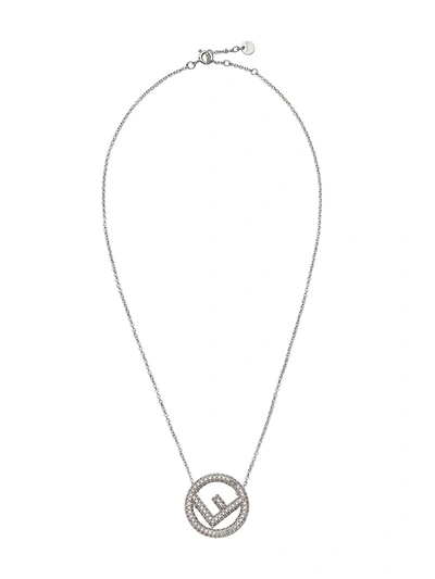 Fendi F Is Necklace In Silver | ModeSens