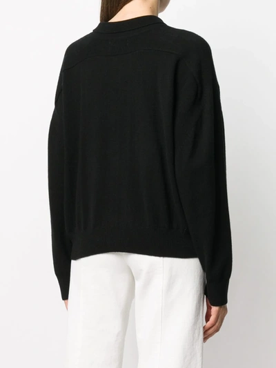Shop Loulou Studio Relaxed Cashmere Shirt In Black