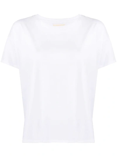 Shop Loulou Studio Oversized Cotton T-shirt In White