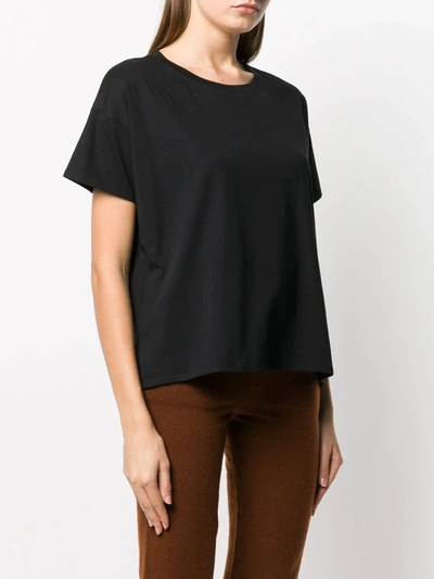 Shop Loulou Studio Oversized Cotton T-shirt In Black