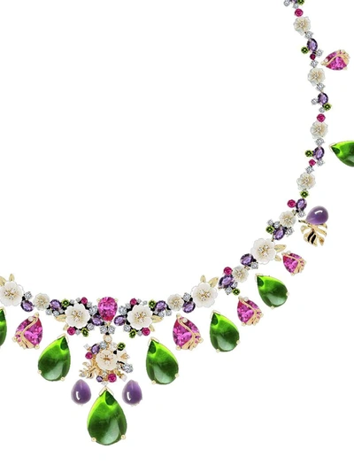 Shop Anabela Chan Paradise Necklace In Multicolour