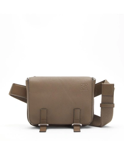 Shop Loewe Leather Military Belt Bag