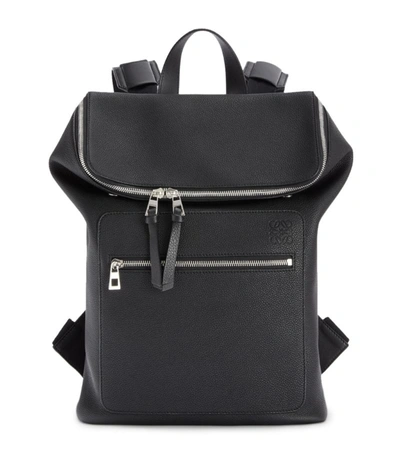 Shop Loewe Leather Goya Slim Backpack