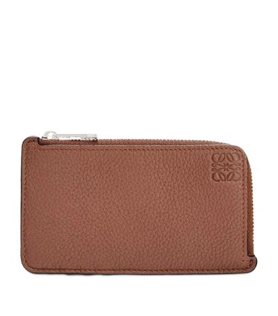 Shop Loewe Grained Leather Coin Card Holder