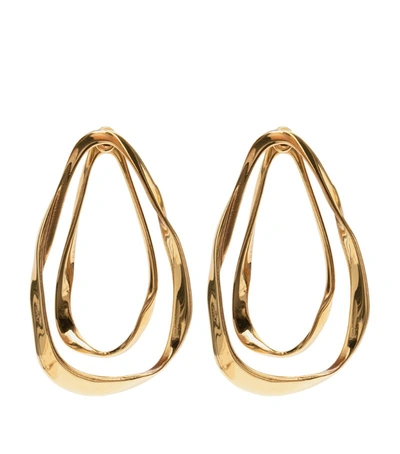 Shop Alexander Mcqueen Double Layer Earrings