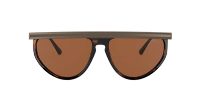 Giorgio Armani Man Sunglass Ar6117 In Brown