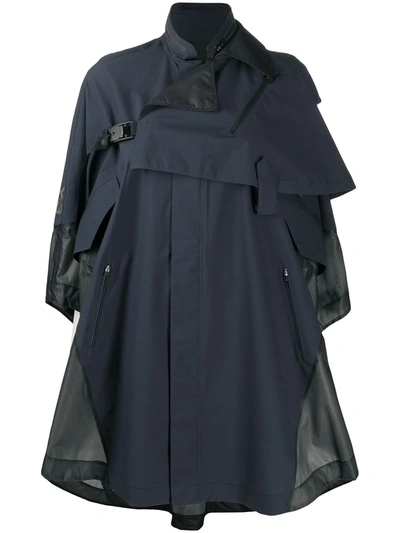 Ch1 Terrex Hooded Poncho In Grey