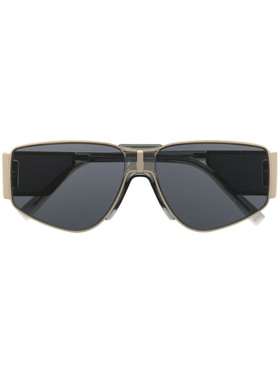 Shop Givenchy Gv Vision Pilot-frame Sunglasses In Grey
