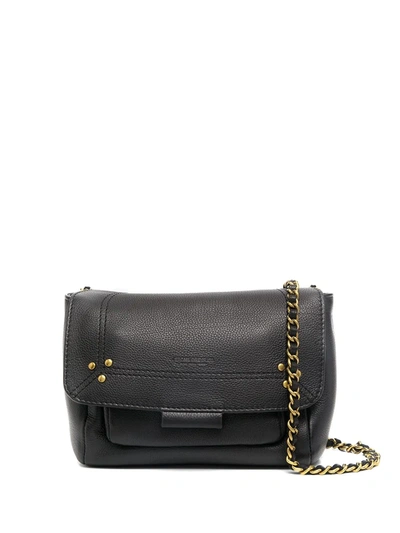 Shop Jérôme Dreyfuss Lulu Shoulder Bag In Black