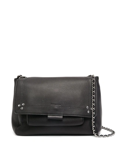 Shop Jérôme Dreyfuss Gorch Shoulder Bag In Black