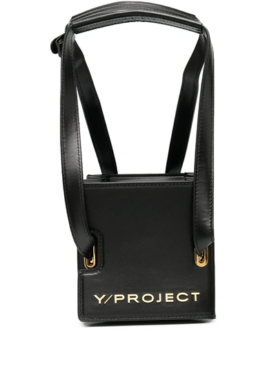 Shop Y/project Accordion-style Shoulder Bag In Black