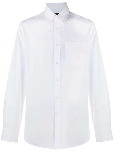 Shop Paul & Shark White Cotton Shirt