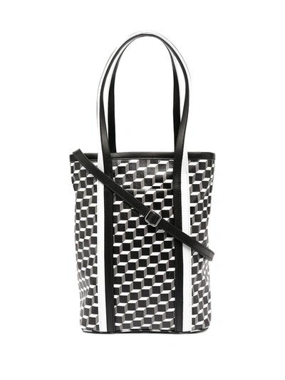 Shop Pierre Hardy Cube Print Tote Bag In Black