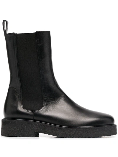 Shop Staud Palamino Boots In Black