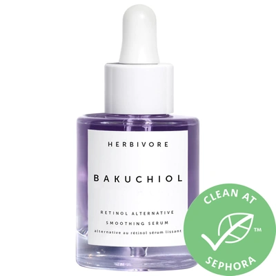 Shop Herbivore Bakuchiol Retinol Alternative Smoothing Serum 1.0 oz/ 30 ml