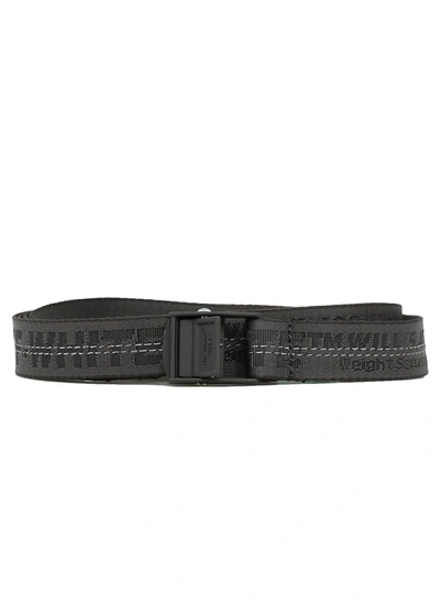 Shop Off-white Mini Industrial Belt In Black Black
