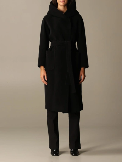 Shop Paltò Palto Coat Coat Women Palto In Black