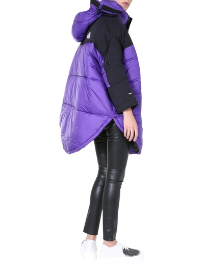 Shop Mm6 Maison Margiela Himalayan Circle Parka In Viola