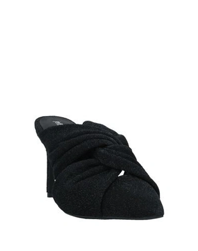 Shop Jeffrey Campbell Woman Mules & Clogs Black Size 7 Textile Fibers