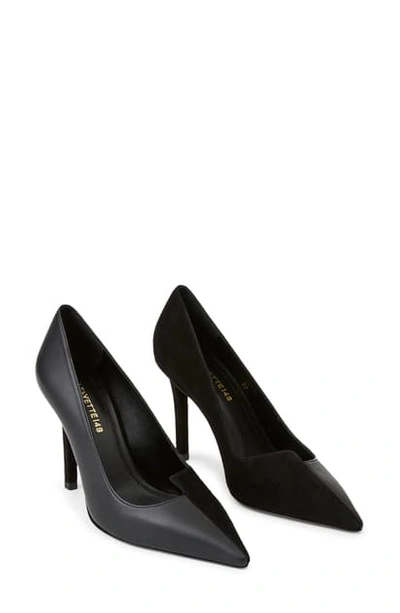 Shop Lafayette 148 Marilyn Pointed Toe Pump In Black