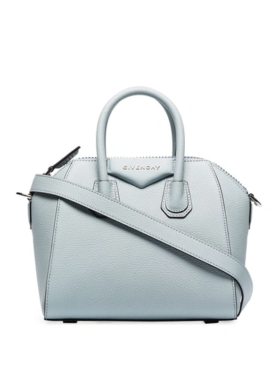 Shop Givenchy X Browns 50 Antigona Mini Bag In Blue