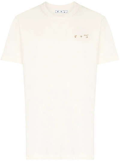 Shop Off-white X Browns 50 Cotton T-shirt In White