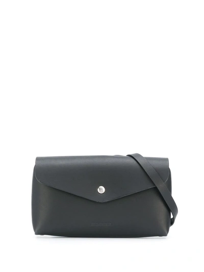 Shop Jil Sander Envelope-style Belt Bag In Black