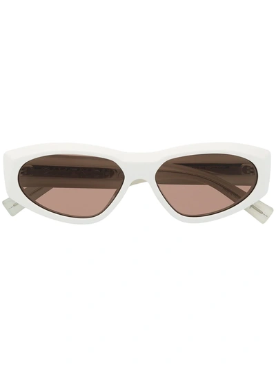 Shop Givenchy Anima Sunglasses In White