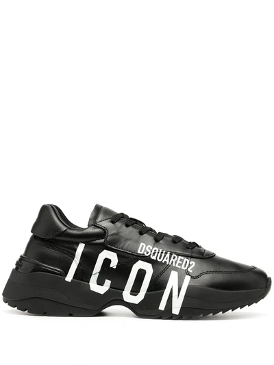Dsquared2 Icon Low-top Sneakers In Black | ModeSens