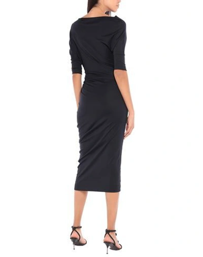 Shop Vivienne Westwood Anglomania Long Dresses In Dark Blue