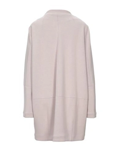 Shop Liviana Conti Overcoats In Pale Pink