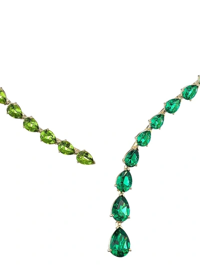 Shop Anabela Chan Emerald Nova Collar In Green
