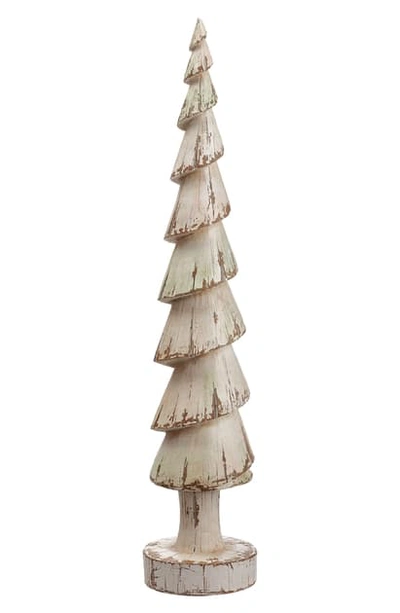 Shop Allstate Tabletop Tree In Whitewashed