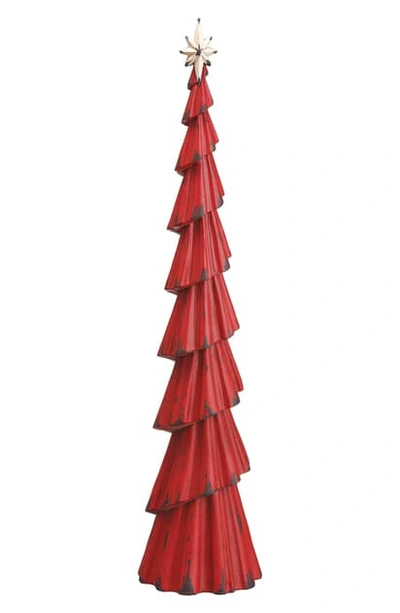 Shop Allstate Tabletop Tree In Red White
