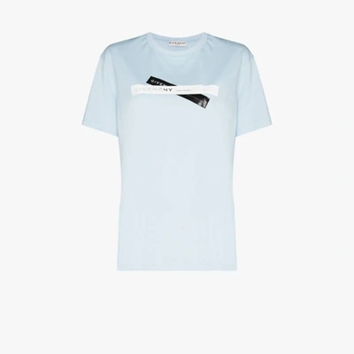 Shop Givenchy X Browns 50 Logo Print T-shirt In Blue