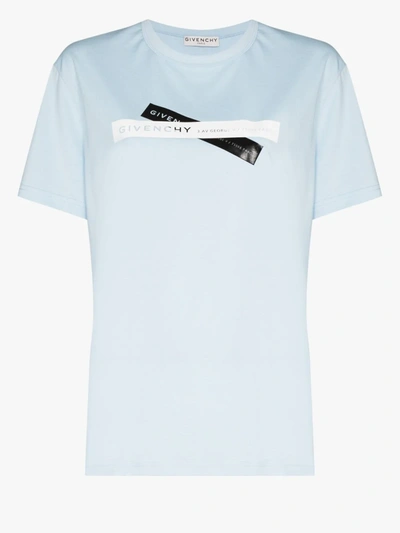 Shop Givenchy X Browns 50 Logo Print T-shirt In Blue