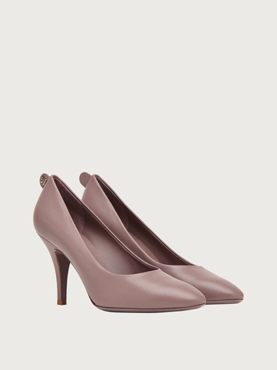 Shop Ferragamo Gancini Pump In Pink